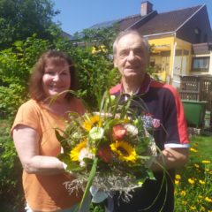 Goldene Hochzeit unserer Ehrenmitglieder Monika und Günther Feldmann