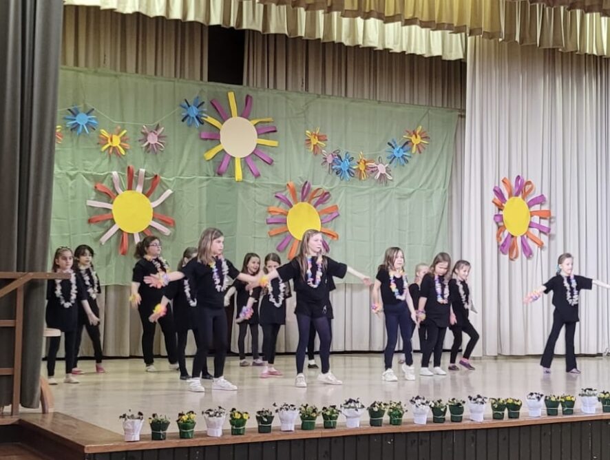 Tanzauftritt der Dance-Girls beim Leimener Seniorenfrühling