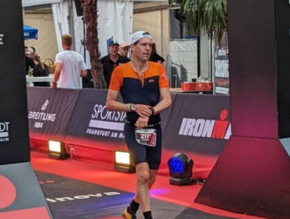 Florian Speth beim Ironman in Frankfurt