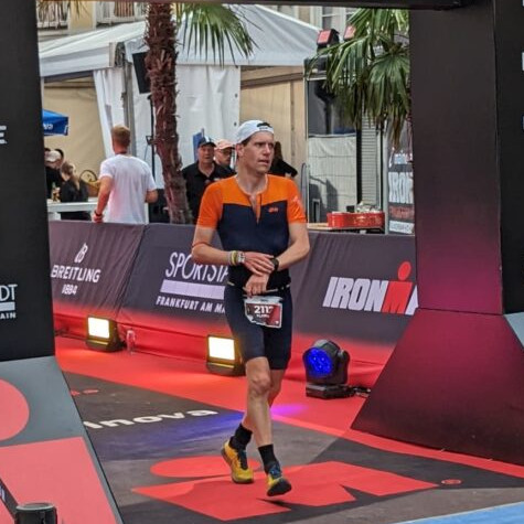 Florian Speth beim Ironman in Frankfurt