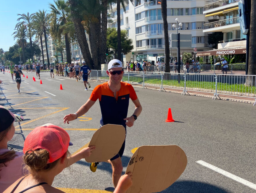 Florian Speth bei der Ironman Weltmeisterschaft in Nizza