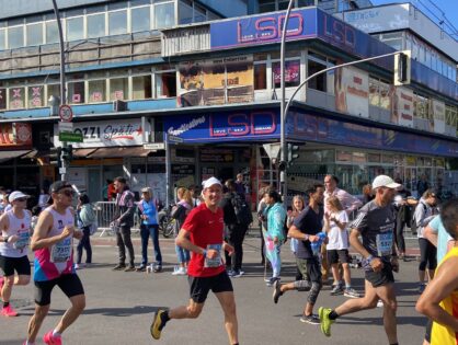 Florian Speth beim Berlin Marathon
