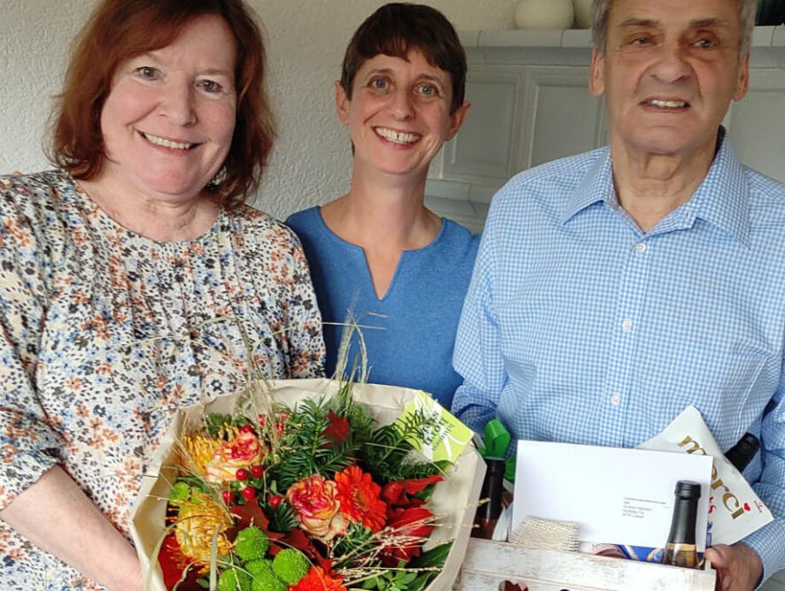 Herzlichen Glückwunsch Ehrenmitglieder Monika Feldmann zum 70. Geburtstag und Günther Feldmann zum 75. Geburtstag