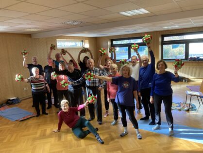 Loopies Spielball bei der Gruppe Bewegung und Entspannung