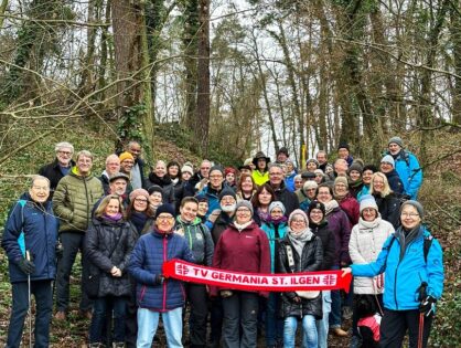 Erste Glühweinwanderung des TV Germania am Dreikönigstag 2024