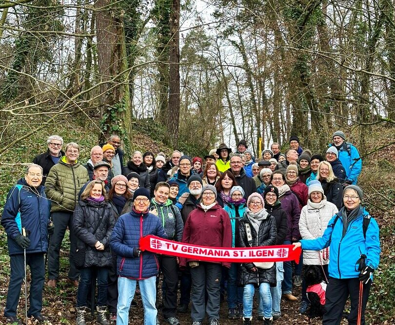 Erste Glühweinwanderung des TV Germania am Dreikönigstag 2024