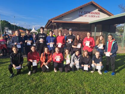 Verleihung des Deutschen Sportabzeichens für das Jahr 2023