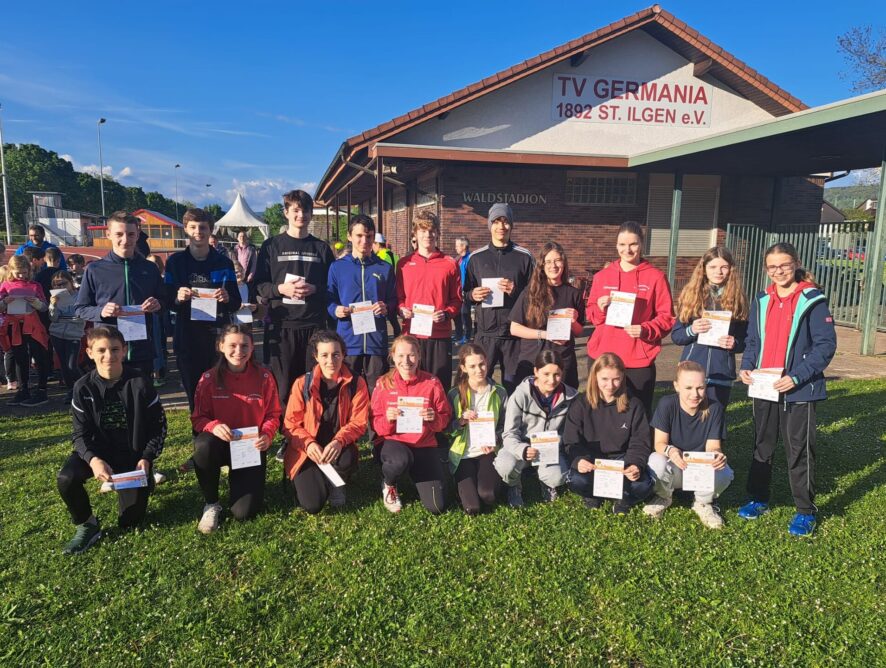 Verleihung des Deutschen Sportabzeichens für das Jahr 2023