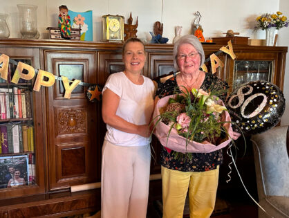 Unser Ehrenmitglied Birgit Pfahler zum 80. Geburtstag