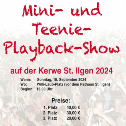 Mini- und Teenie-Playback-Show