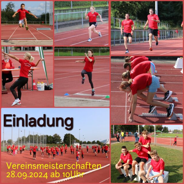 Fotokollage Leichtathletik