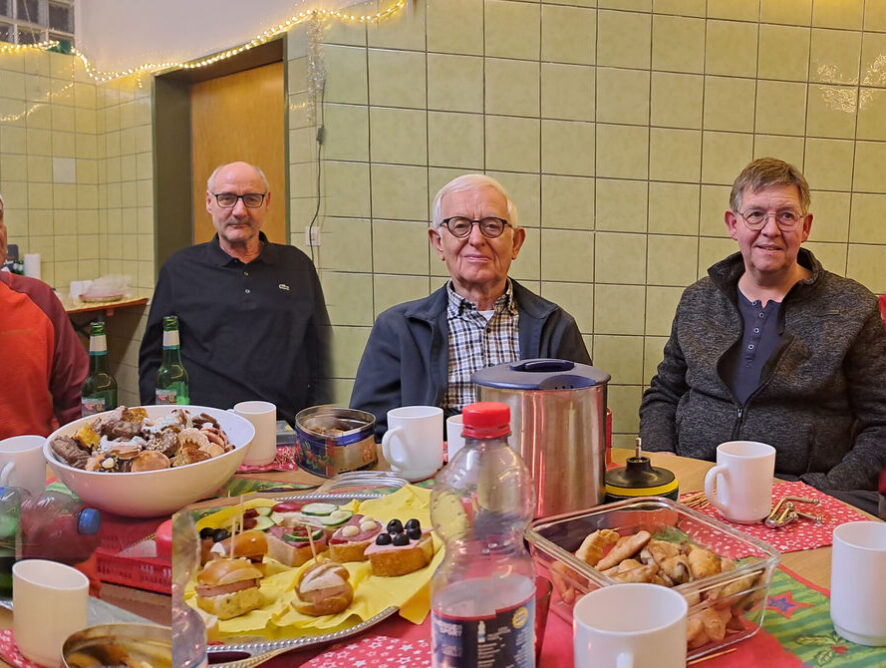 Weihnachtsfeier der Senioren-Kraftraumgruppe