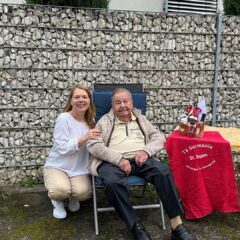 Herzlichen Glückwunsch, Ehrenmitglied Hugo Knebel zum 90. Geburtstag