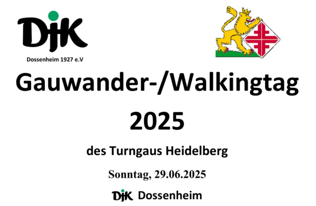 Gauwandertag Einladung