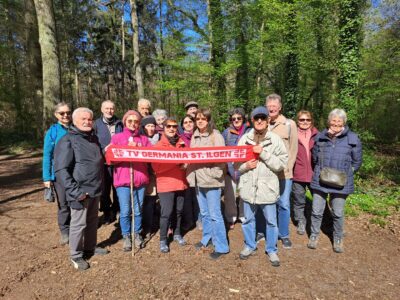 Blütenwanderung des TV Germania St. Ilgen am 6. April 2025
