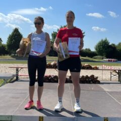 Corrina Huber beim Frühlingslauf in St. Leon-Rot