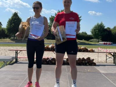 Corrina Huber beim Frühlingslauf in St. Leon-Rot