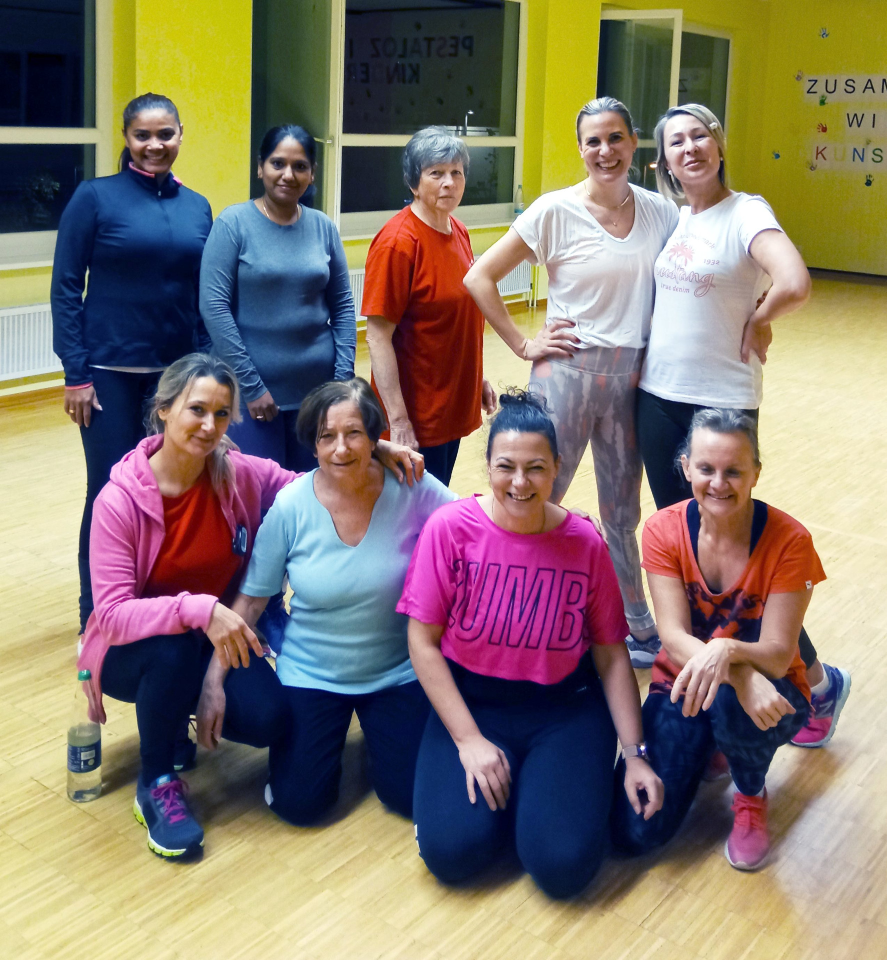 Gruppenbild Zumba