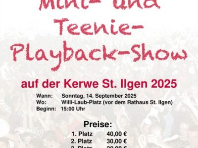 Mini- und Teenie-Playback-Show 2025