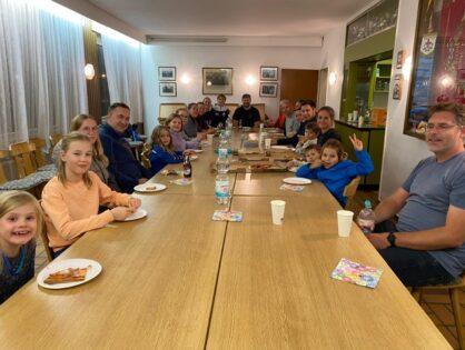 Pizzaparty statt Grillfest