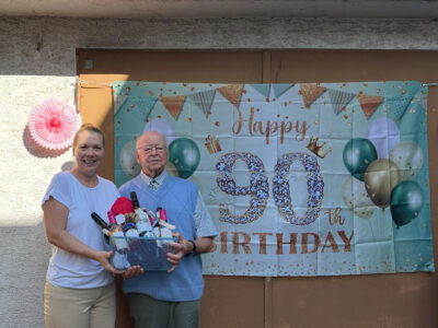 Herzlichen Glückwunsch zum 90. Geburtstag unserem Ehrenmitglied Josef Föhringer