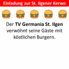 Einladung zur St. Ilgener Kerwe
