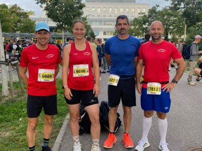 TV-Leichtathletinnen und Leichtathleten bei Herbstläufen am Start
