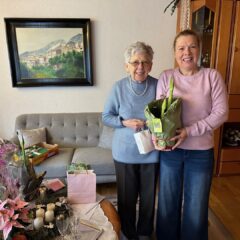 Herzlichen Glückwunsch zum 90. Geburtstag - Sieglinde Kletti