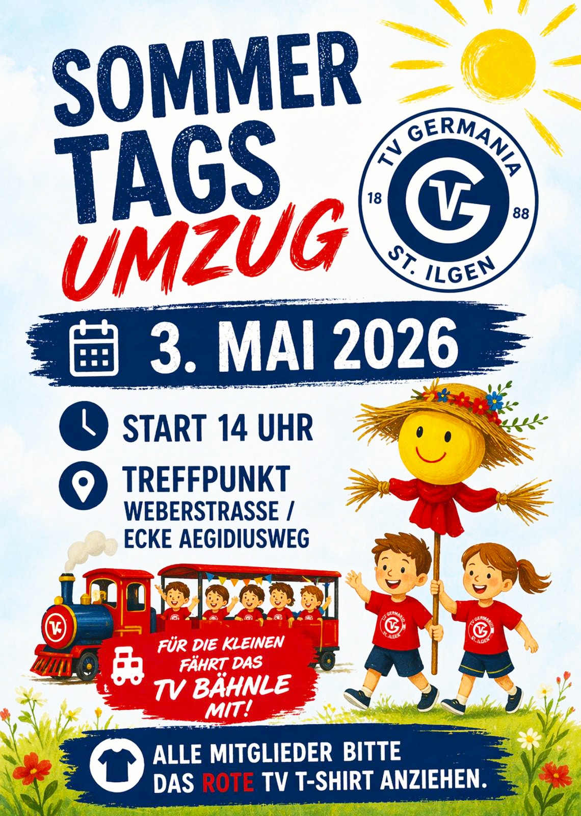Einladungsposter Sommertagsumzug 2026